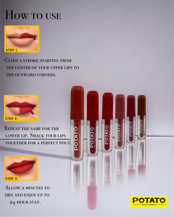 Potato mini liquid lipgloss